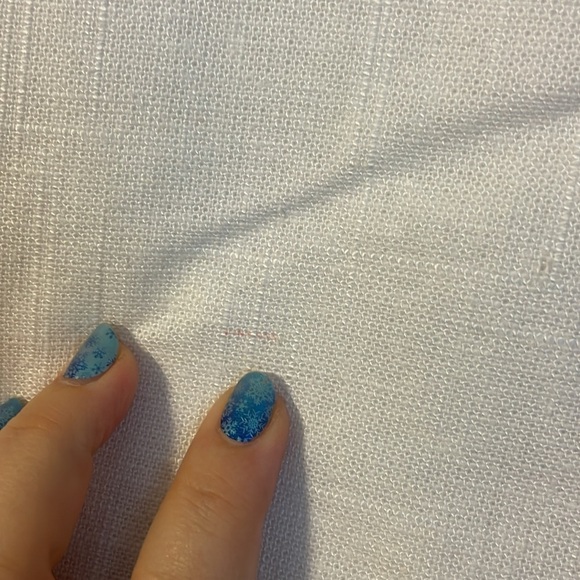 Cynthia Rowley New York White Linen Cotton Blend Scallop Hem Shorts size 4 - Picture 11 of 15